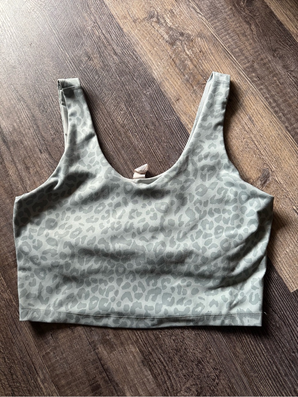 Women’s Leopard Print Crop Top Bra